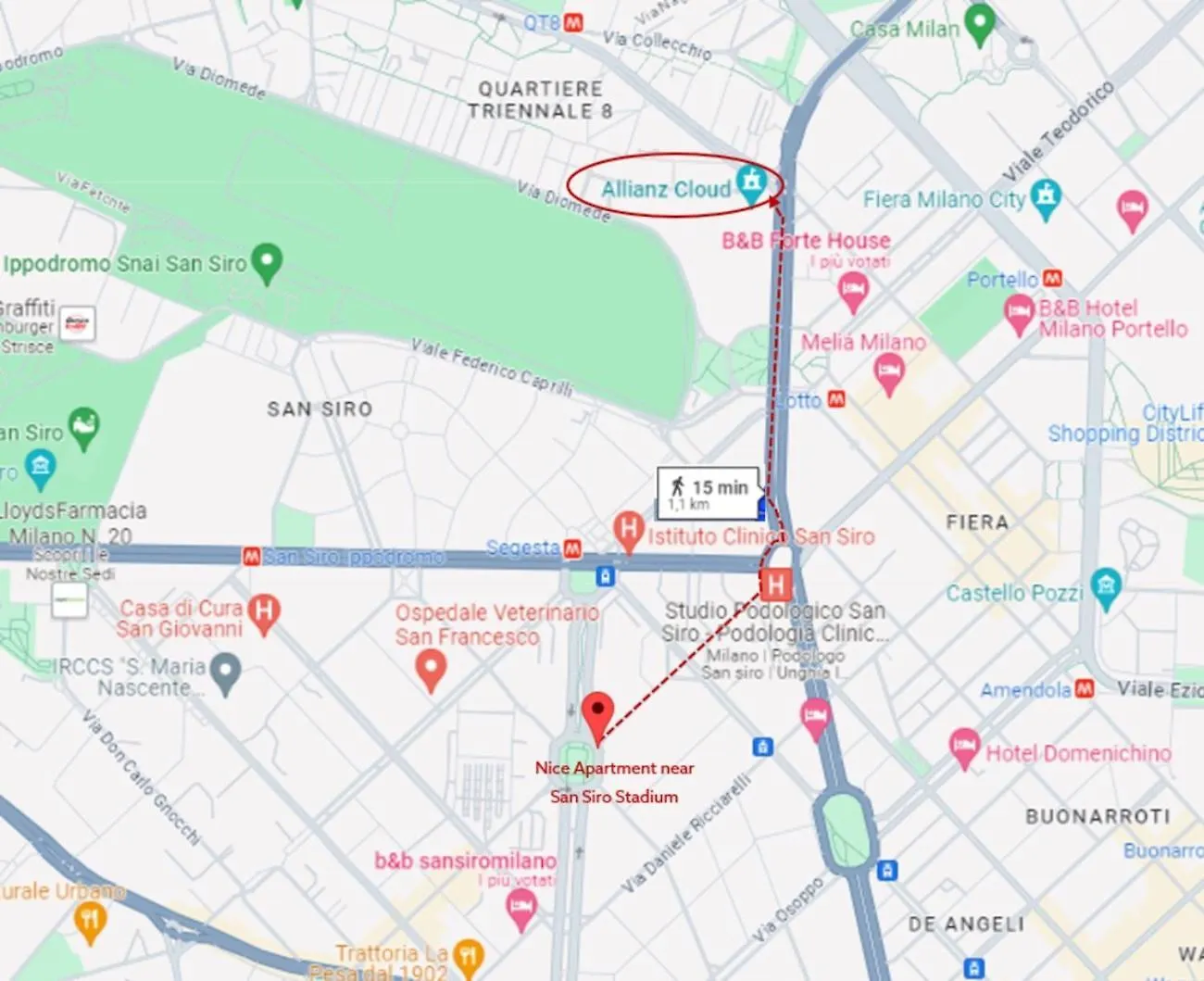 Nice Apartment Near San Siro Stadium Milan