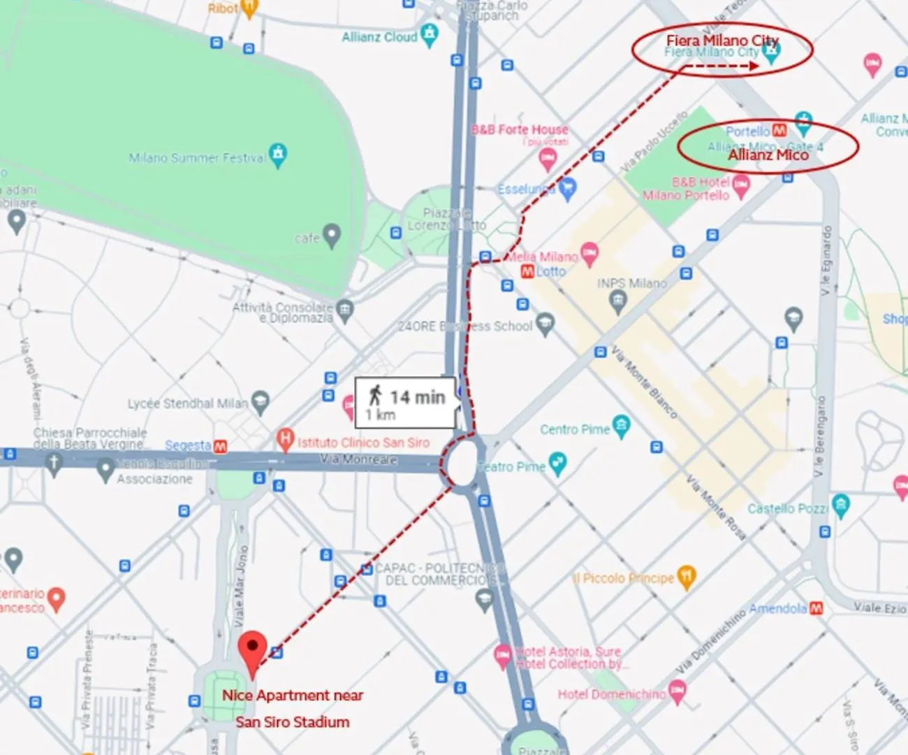 Nice Apartment Near San Siro Stadium Milan 0*,