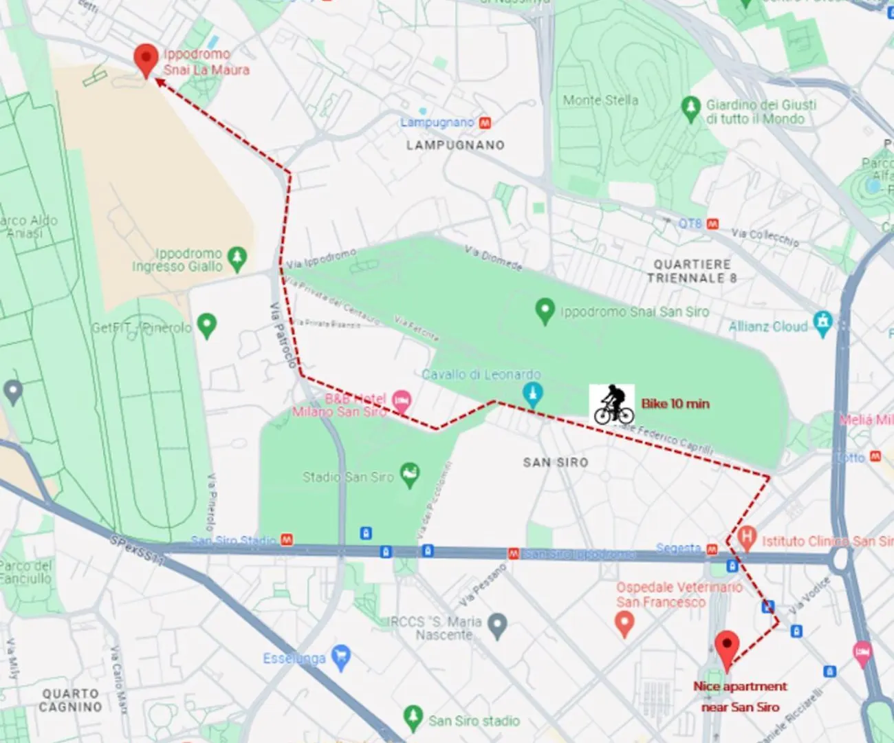 Nice Apartment Near San Siro Stadium Milan